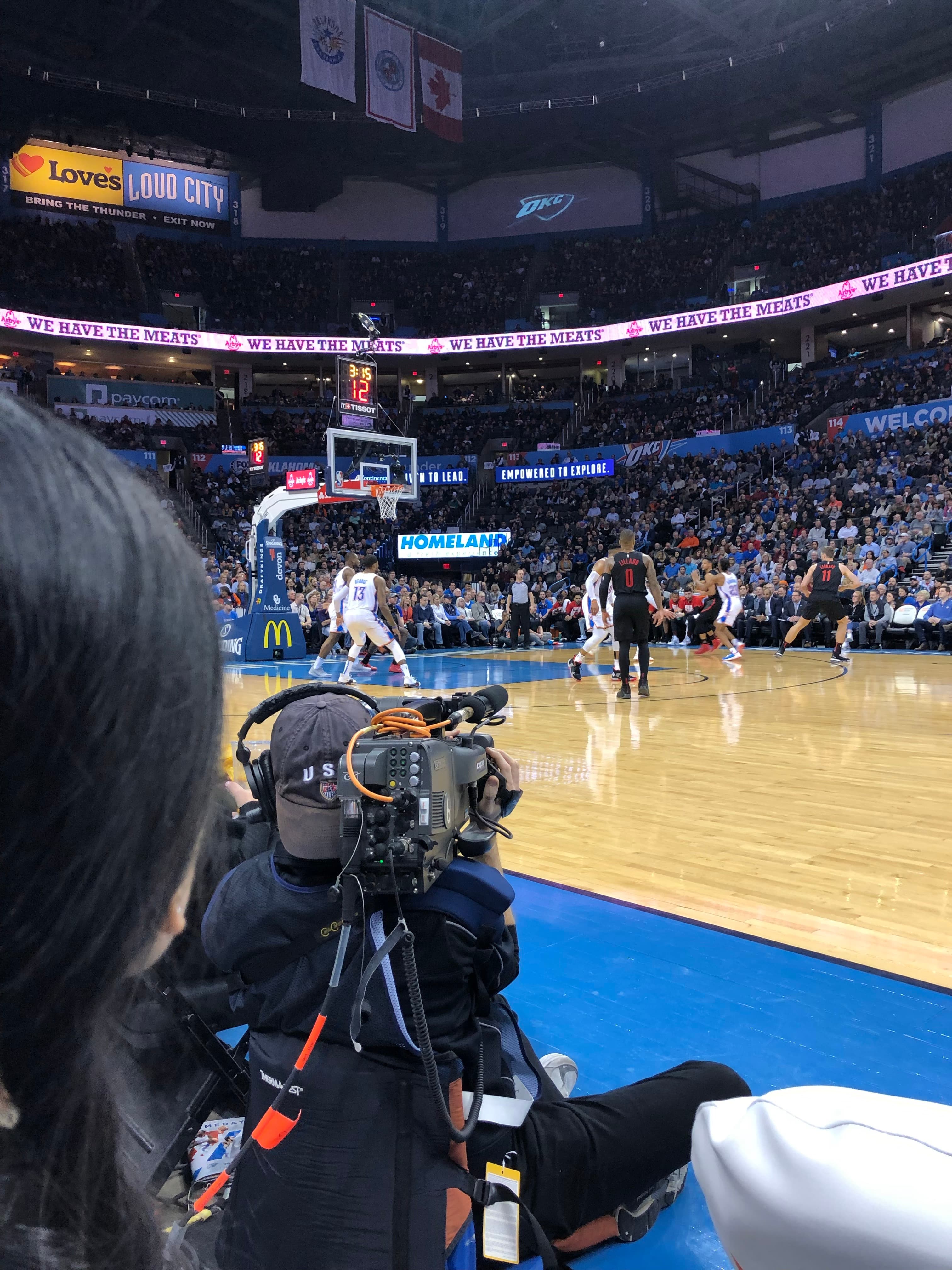 Courtside NBA